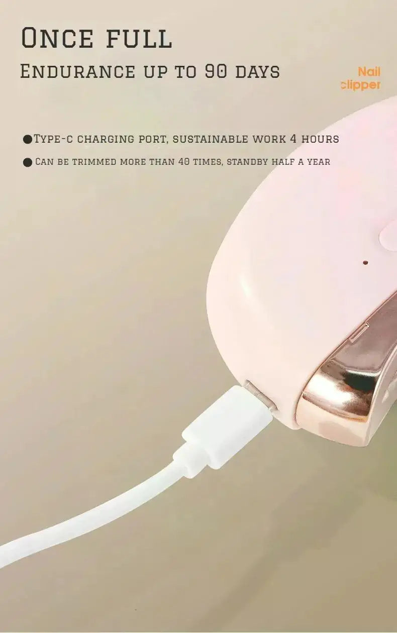 Electric Automatic Nail Clipper – Anti-Clip Manicure Tool for Adults