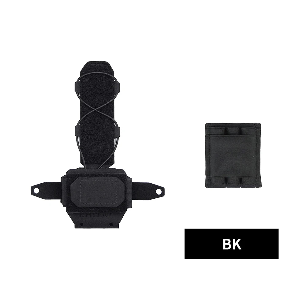 DMgear Tactical Helmet Counterweight Pouch MK1 MK2 – MOLLE Balance Weight Bag for Airsoft