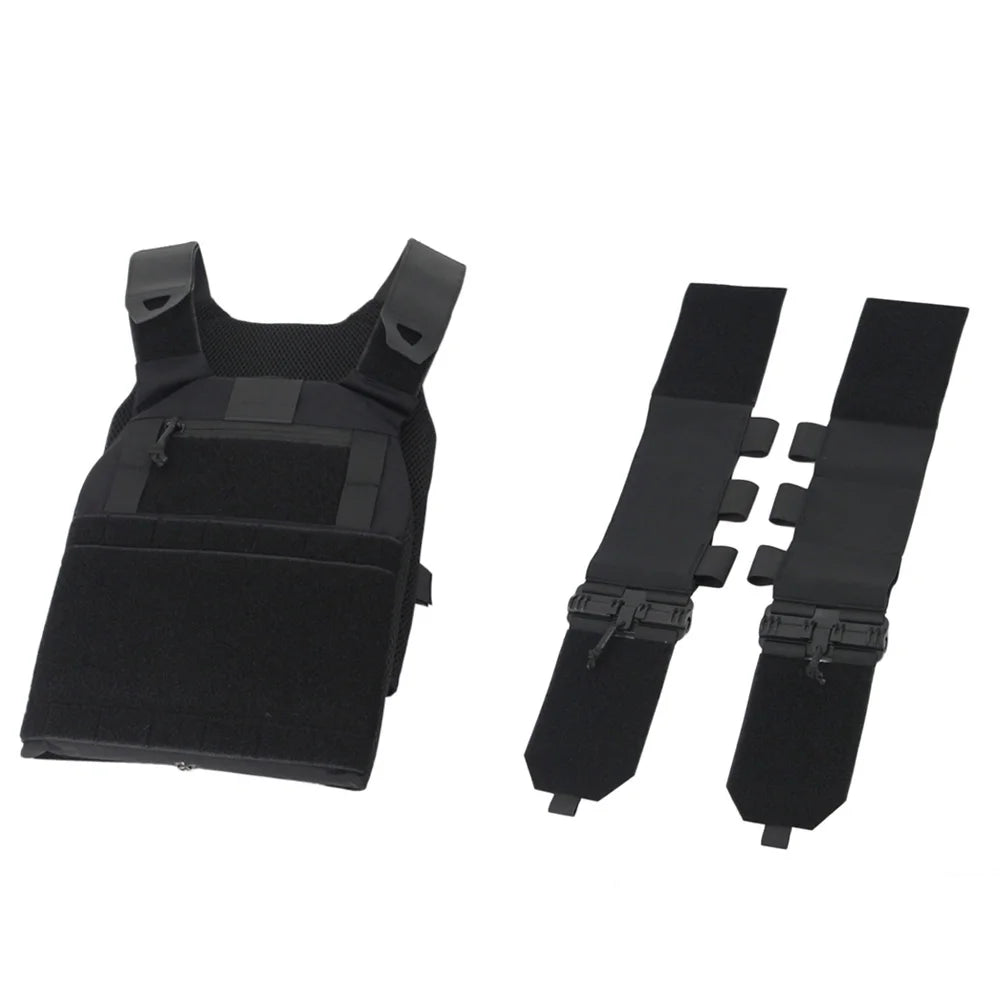 VULPO FCSK 2.0 Lightweight Tactical Vest – Quick Release Airsoft Combat Vest with Cummerbund