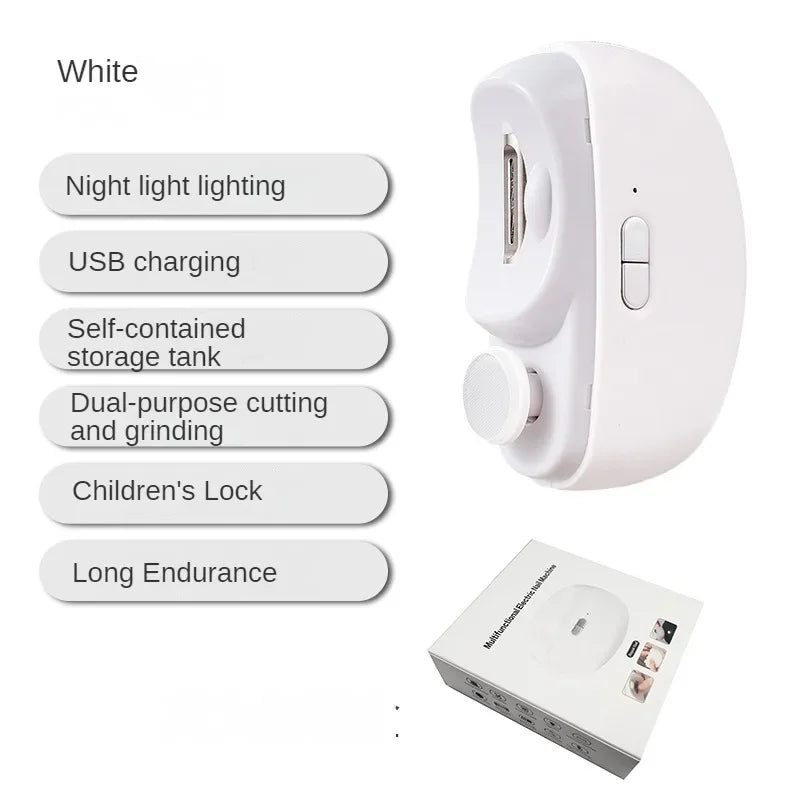 Electric Automatic Nail Clipper – Anti-Clip Manicure Tool for Adults