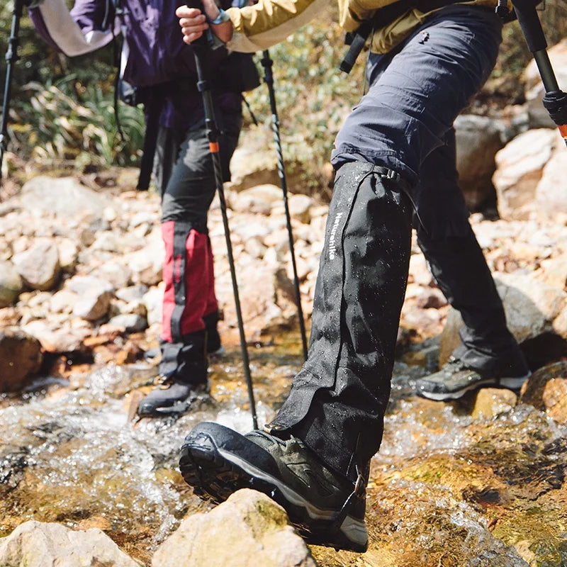 Naturehike 2024 New Outdoor Hiking Gaiters Leg Protective Leggings Snow-proof Water-repellent Mountaineering Walking Shoe Cover