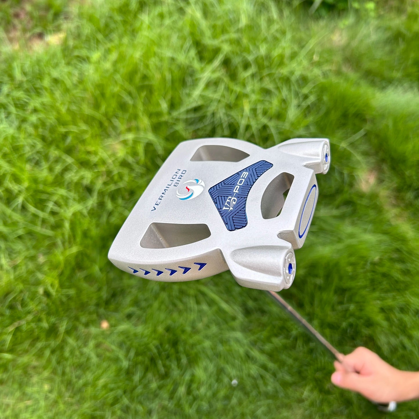 Vermilion Bird High-MOI Golf Putter Club - CNC Milled 6061 Aluminum Alloy - Forward Weighted Design for Stability + Control