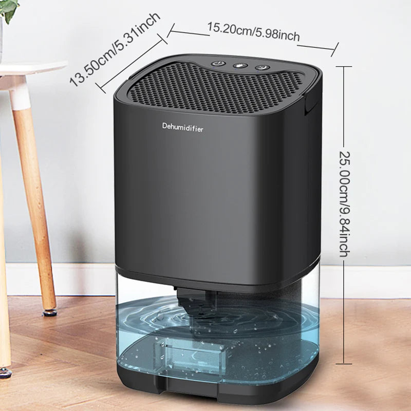 Portable Air Dehumidifier – Remove Damp Mould & Moisture for Home Office & RV (220V/110V)