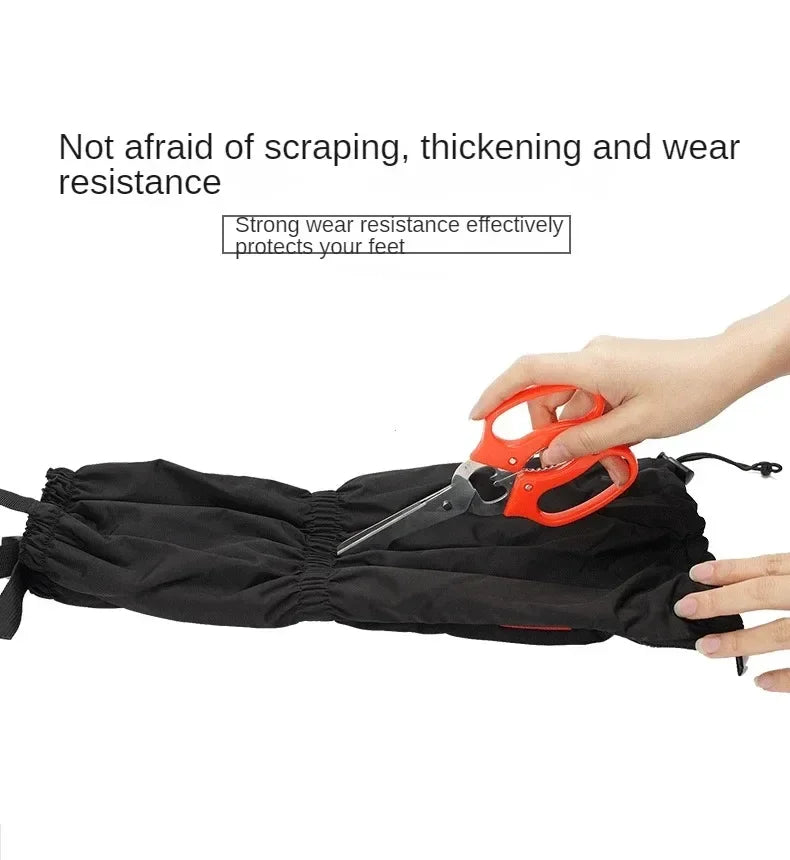 Waterproof Snow & Sand Prevention Leg Gaiters – Anti-Snow Outdoor Hiking Shoe Cover