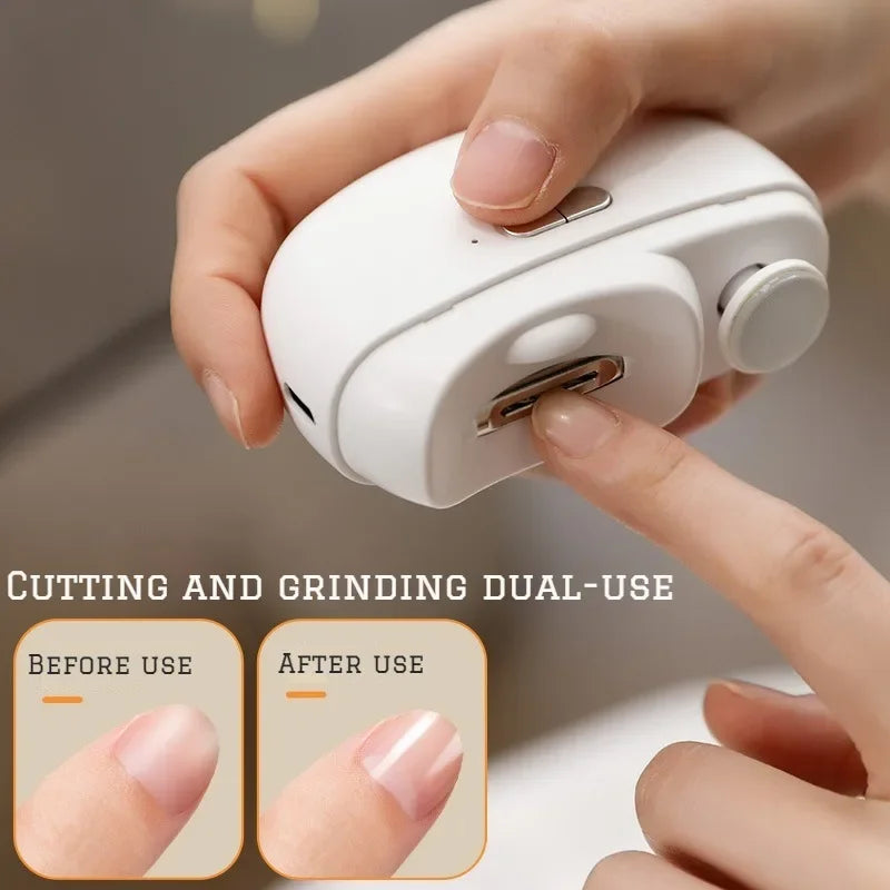 Electric Automatic Nail Clipper – Anti-Clip Manicure Tool for Adults