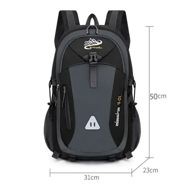 Large Capacity Outdoor Travel Backpack – Waterproof Camping Hiking Mountaineering Bag