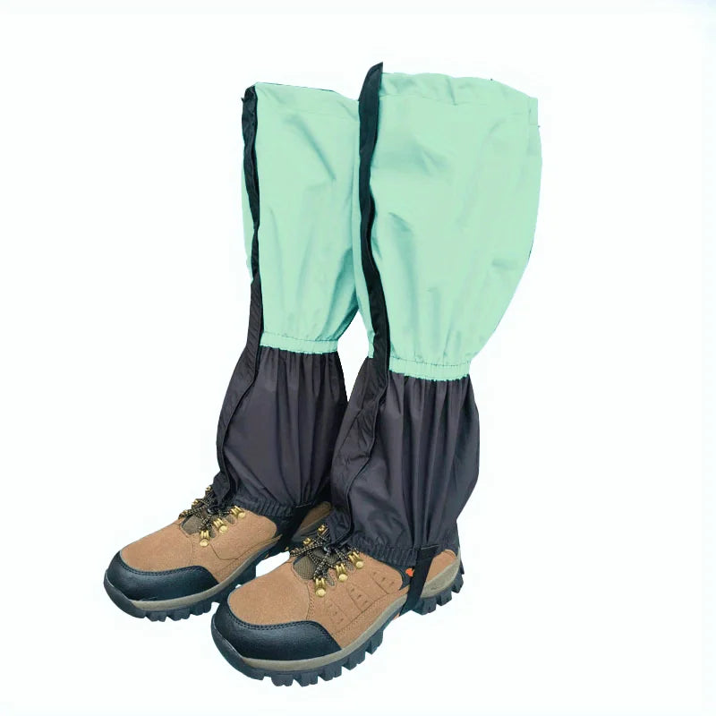 Waterproof Snow Sand Prevention Leg Gaiters Essential Protective Gear for Outdoor Mountaineering Skiing Desert Hiking Exploratio