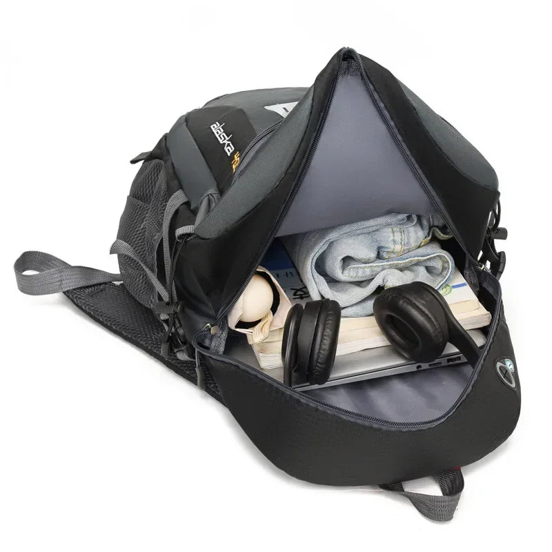 Large Capacity Outdoor Travel Backpack – Waterproof Camping Hiking Mountaineering Bag