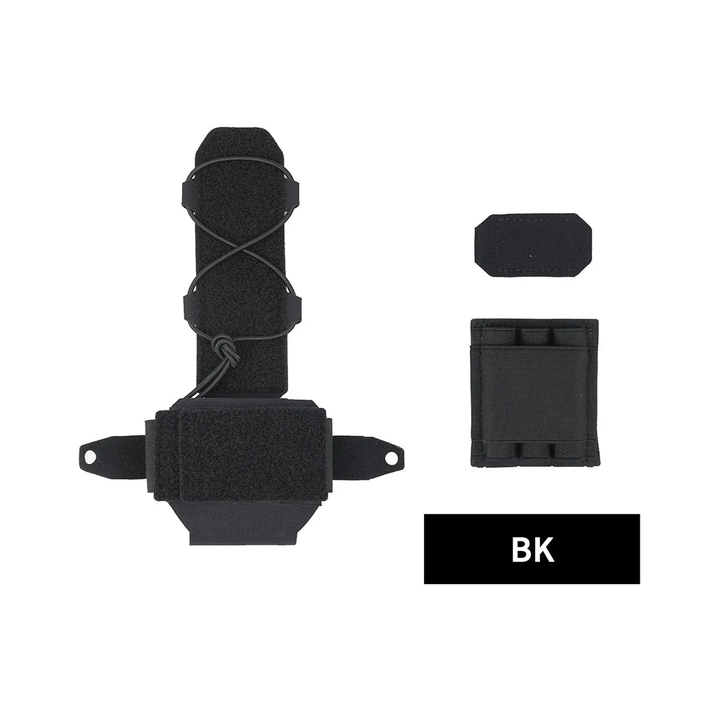 DMgear Tactical Helmet Counterweight Pouch MK1 MK2 – MOLLE Balance Weight Bag for Airsoft