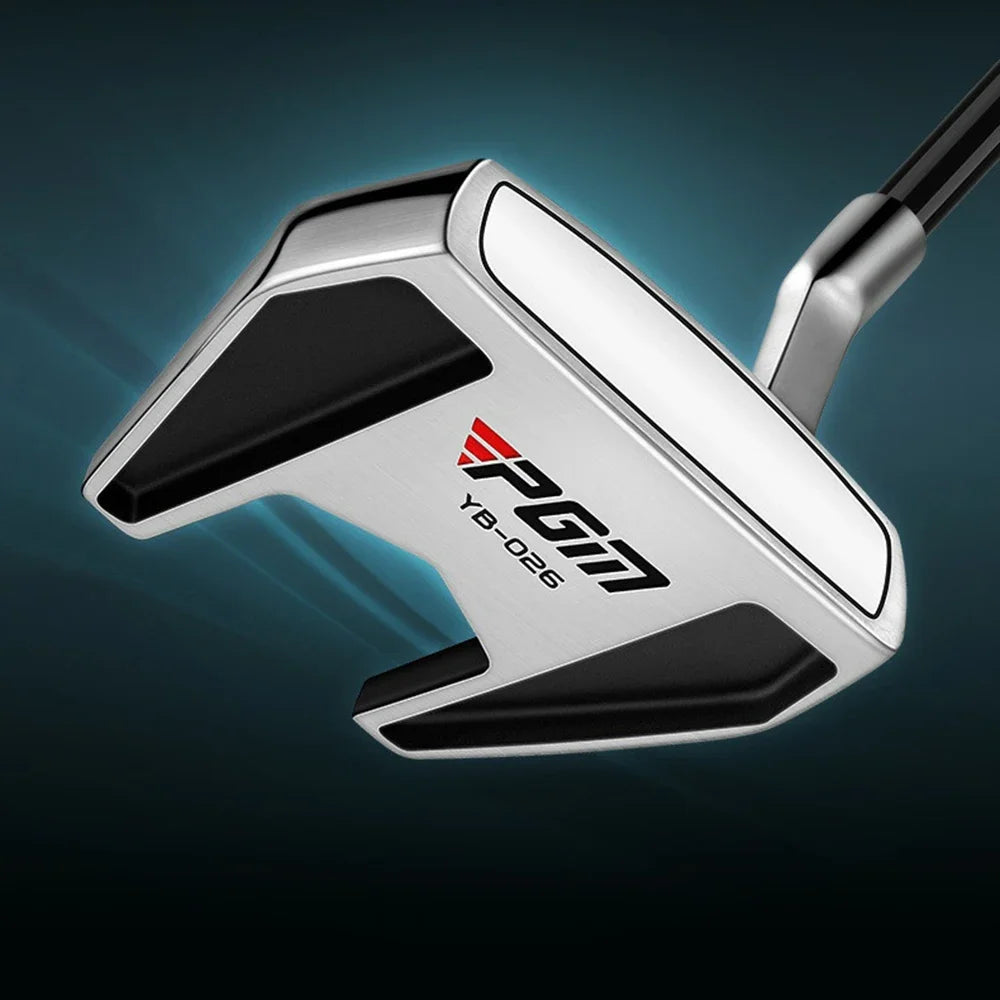 PGM Golf Club Stainless Steel Shaft Putter Standing Golf Putter Low Center of Gravity Stable Carbon Rod Body Golf Supplies