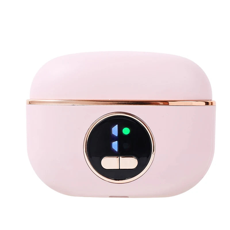 LED Electric Nail Trimmer & Polisher – Quiet Automatic Nail File with Light