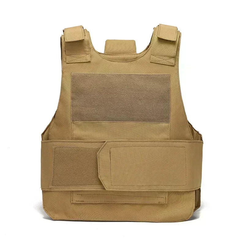 800D CP Camo Tactical Vest – Multifunctional Armor Plate Carrier for Airsoft & Hunting