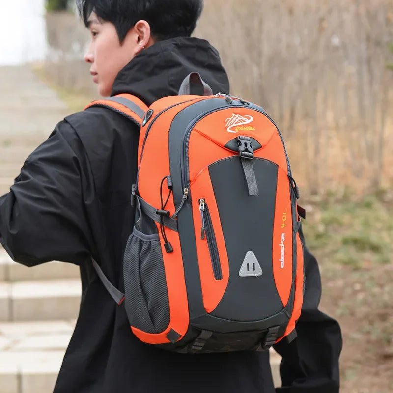 Large Capacity Outdoor Travel Backpack – Waterproof Camping Hiking Mountaineering Bag