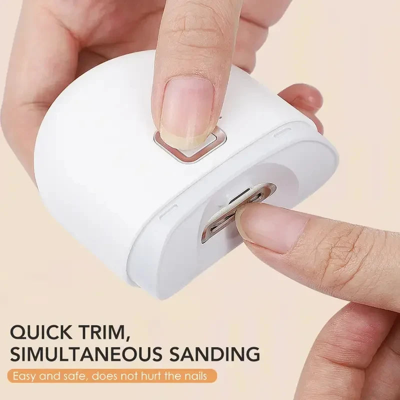 Electric Automatic Nail Clipper – Safe Manicure & Pedicure Trimmer