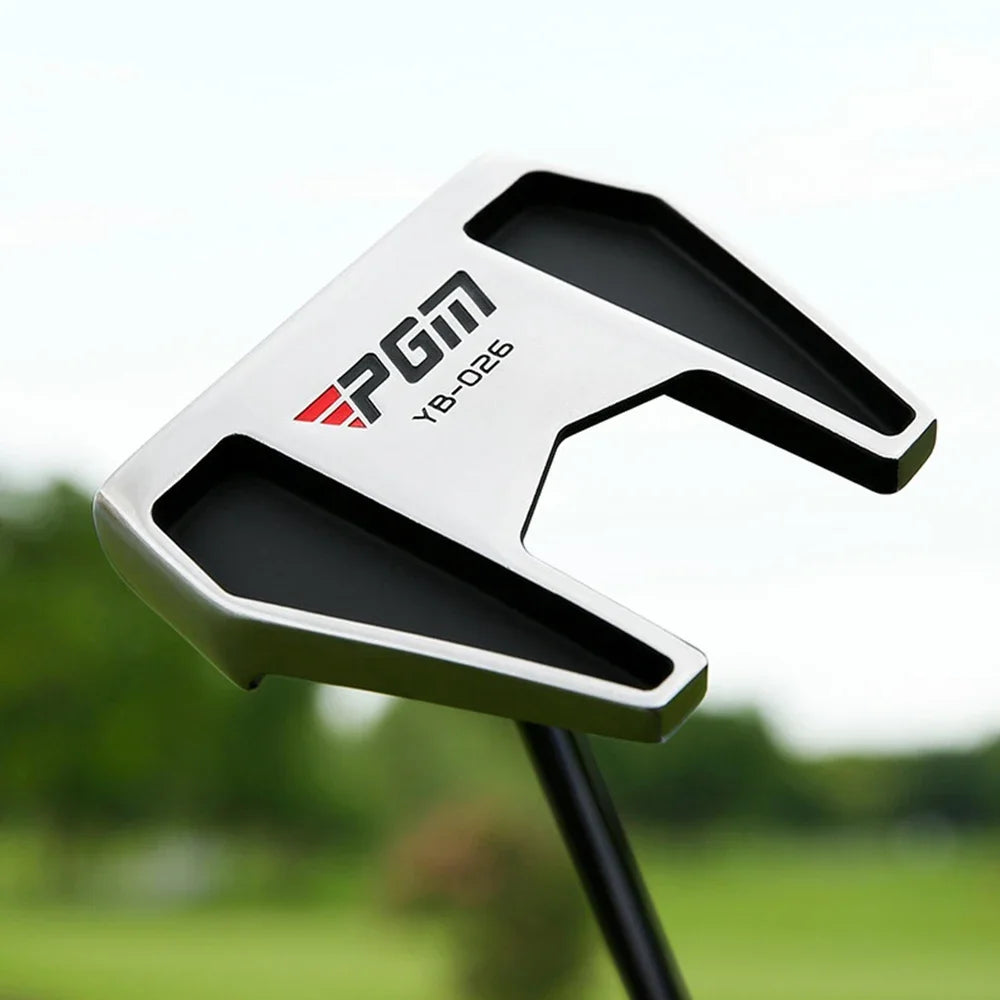 PGM Golf Club Stainless Steel Shaft Putter Standing Golf Putter Low Center of Gravity Stable Carbon Rod Body Golf Supplies