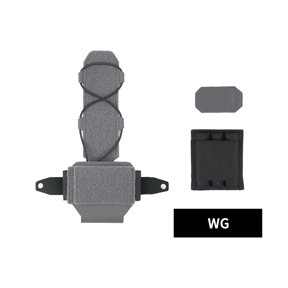 DMgear Tactical Helmet Counterweight Pouch MK1 MK2 – MOLLE Balance Weight Bag for Airsoft