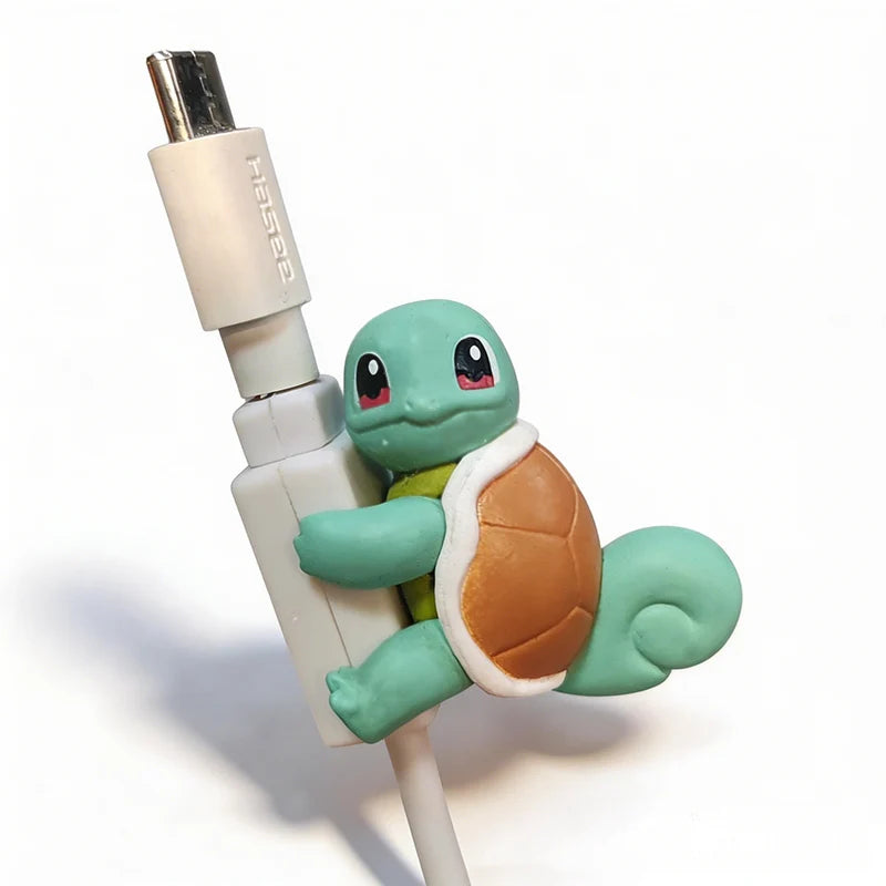 Kawaii Cable Protector – Cute Cartoon Figure USB Charger Saver