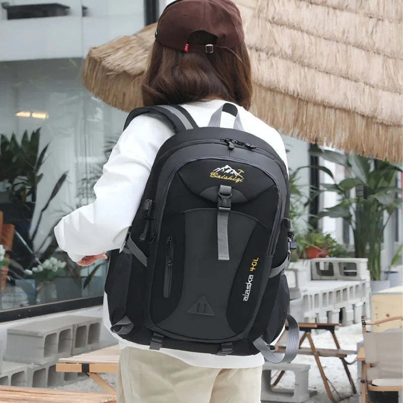40L Hiking & Travel Backpack – Waterproof Outdoor Daypack for Men & Women