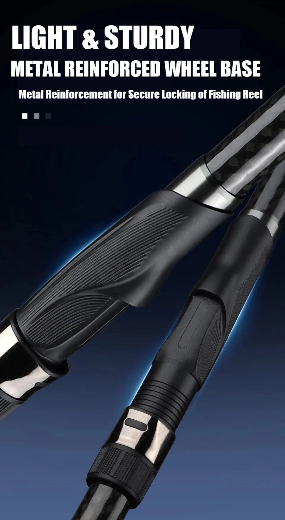 200g Lure 4.5/5.4m Sea Fishing Rod 36T Carbon Fiber Distance Throwing Ocean Boat Fishing Spinning Rod Super Hard Telescopic Rod