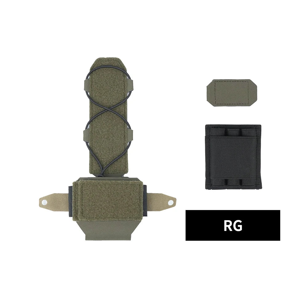 DMgear Tactical Helmet Counterweight Pouch MK1 MK2 – MOLLE Balance Weight Bag for Airsoft