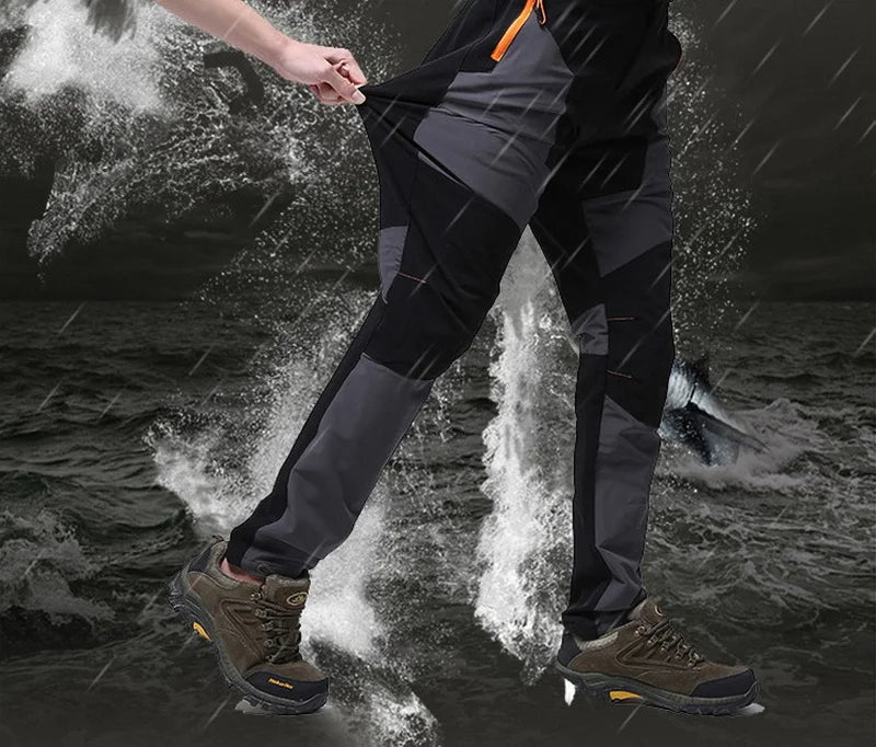 Men's Quick Dry Outdoor Hiking & Trekking Trousers – Breathable Camping Sport Pants