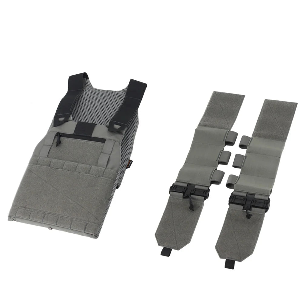VULPO FCSK 2.0 Lightweight Tactical Vest – Quick Release Airsoft Combat Vest with Cummerbund
