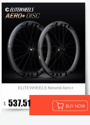 ELITEWHEELS ENT 2.0 Carbon Road Bike Wheelset – UCI Quality Disc Brake 700c