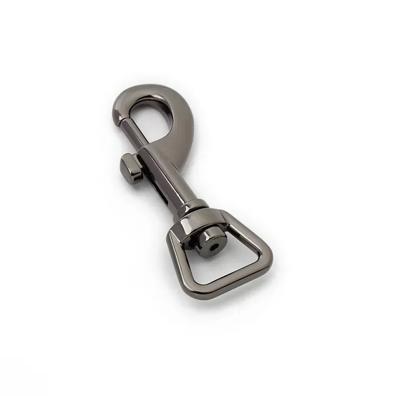Heavy Duty Auto-Locking Carabiner Dog Leash Clip – Swivel Rotating Pet Hook