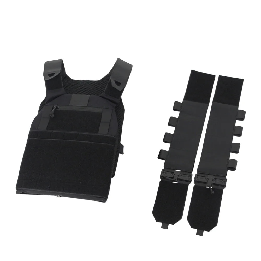 VULPO FCSK 2.0 Lightweight Tactical Vest – Quick Release Airsoft Combat Vest with Cummerbund
