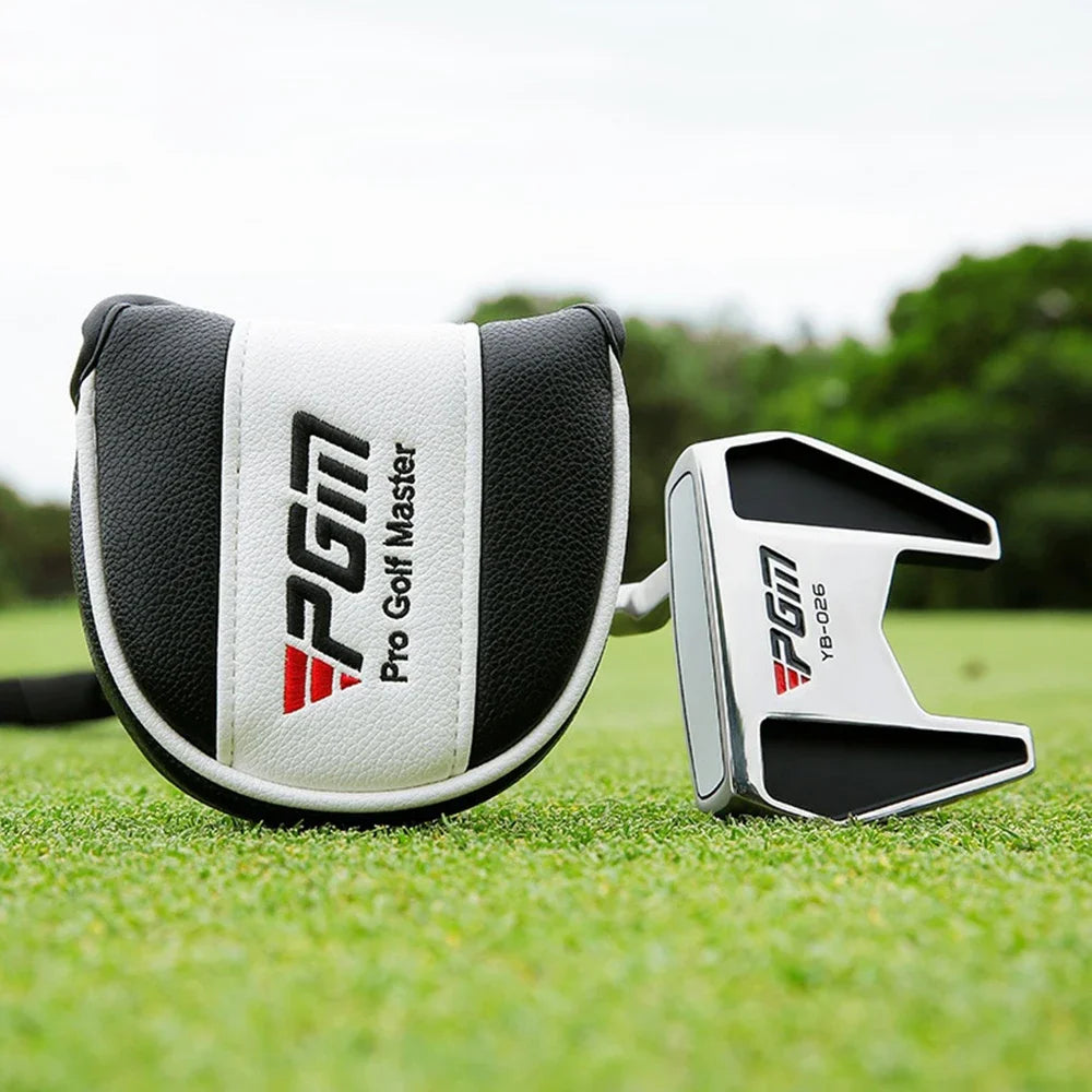 PGM Golf Club Stainless Steel Shaft Putter Standing Golf Putter Low Center of Gravity Stable Carbon Rod Body Golf Supplies