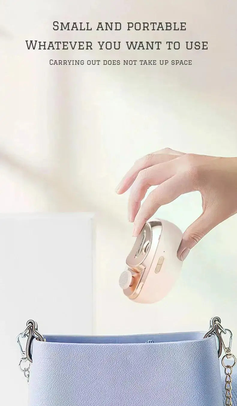 Electric Automatic Nail Clipper – Anti-Clip Manicure Tool for Adults