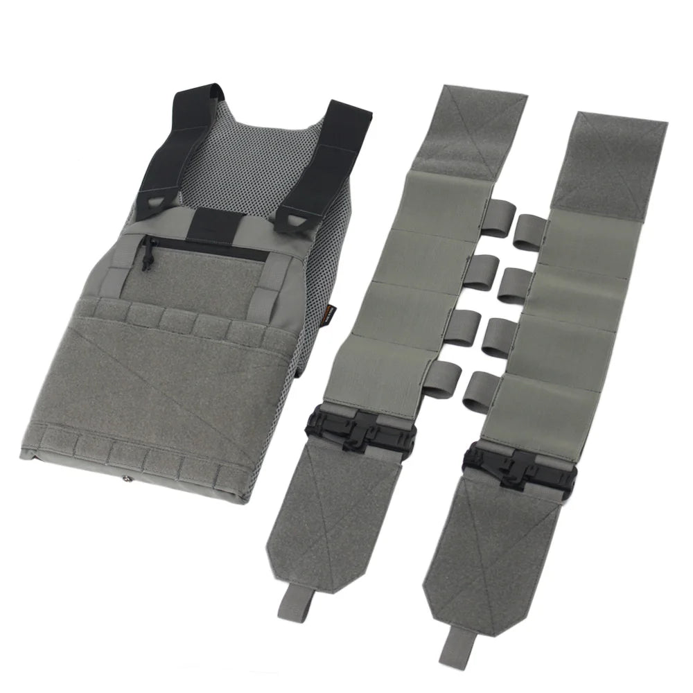 VULPO FCSK 2.0 Lightweight Tactical Vest – Quick Release Airsoft Combat Vest with Cummerbund