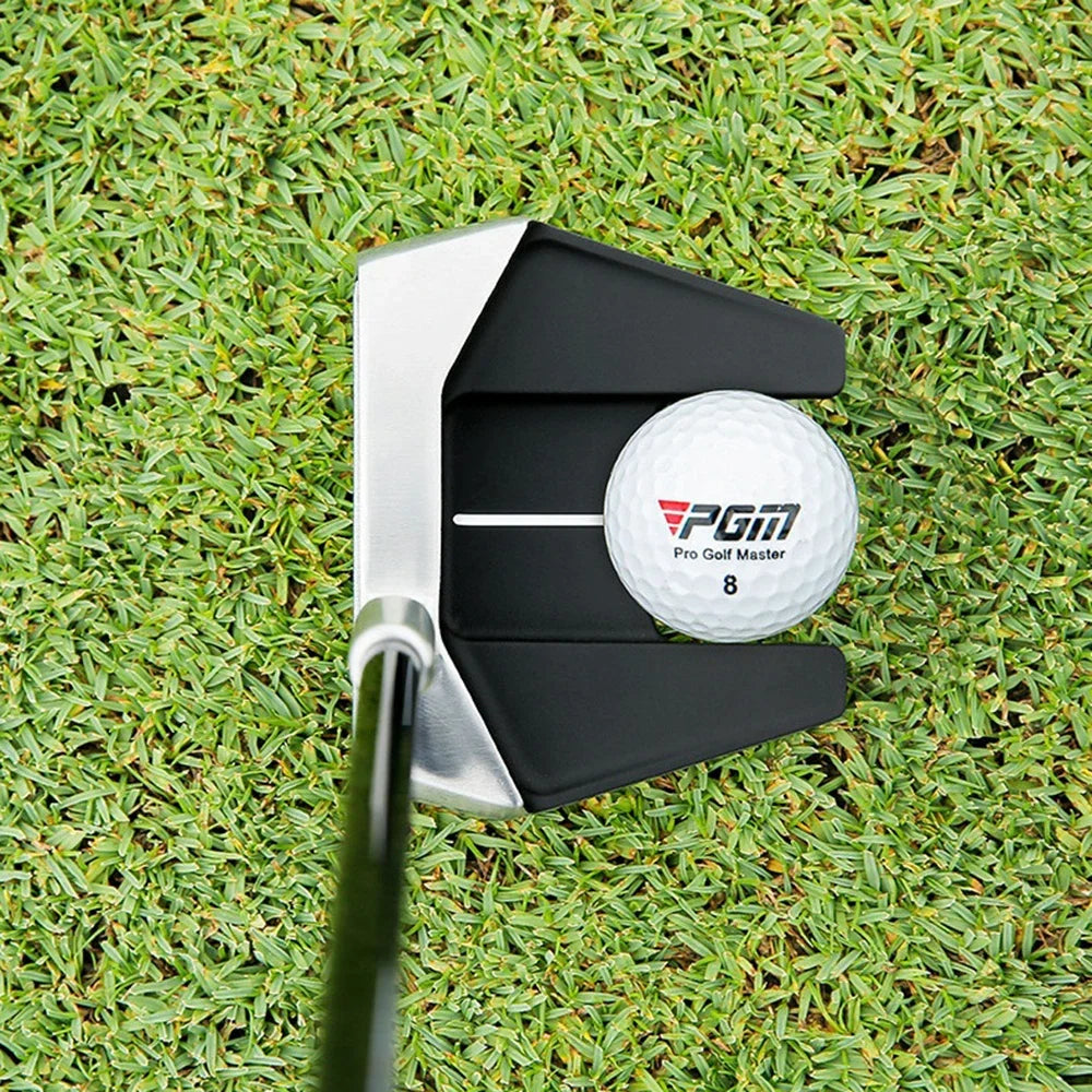 PGM Golf Club Stainless Steel Shaft Putter Standing Golf Putter Low Center of Gravity Stable Carbon Rod Body Golf Supplies