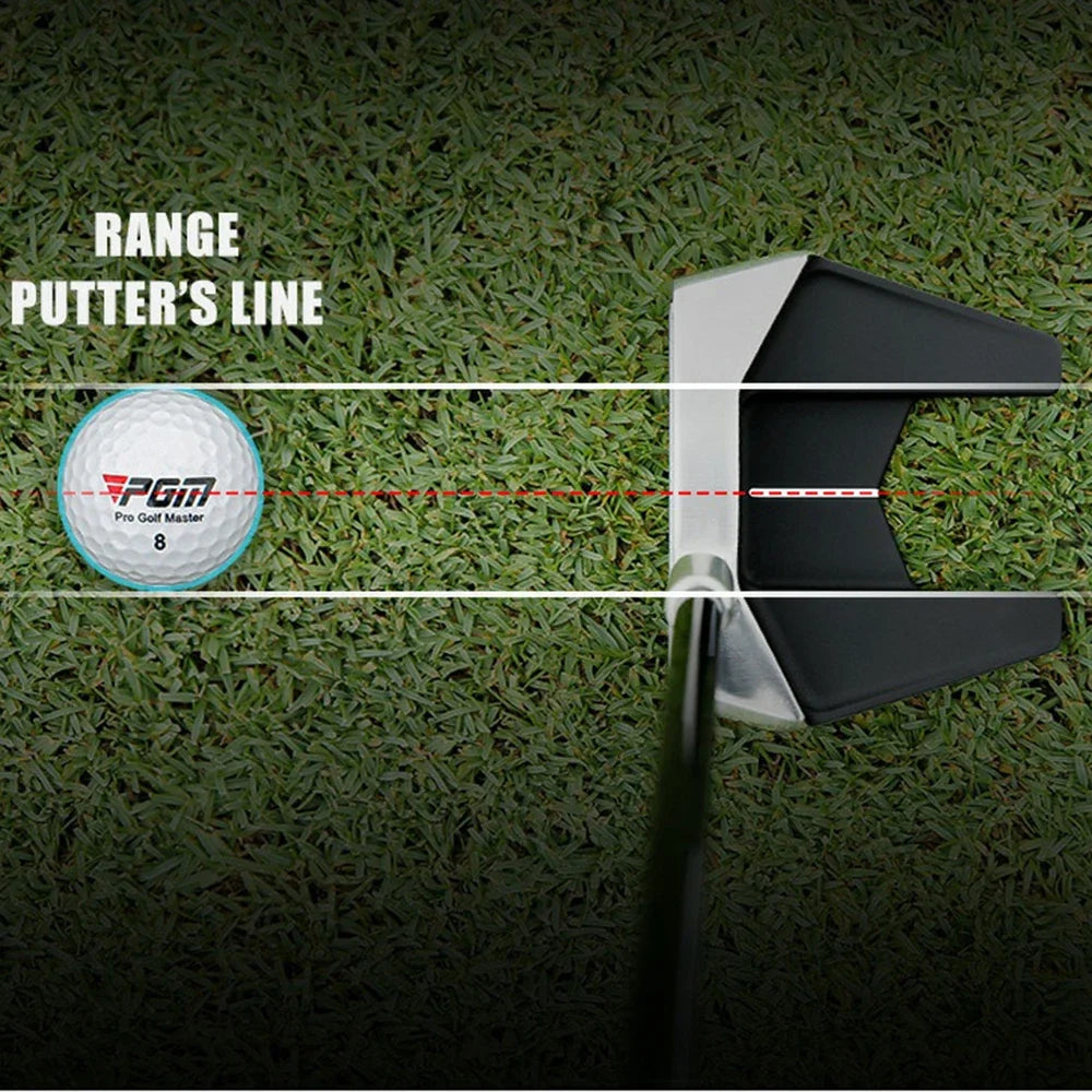 PGM Golf Club Stainless Steel Shaft Putter Standing Golf Putter Low Center of Gravity Stable Carbon Rod Body Golf Supplies