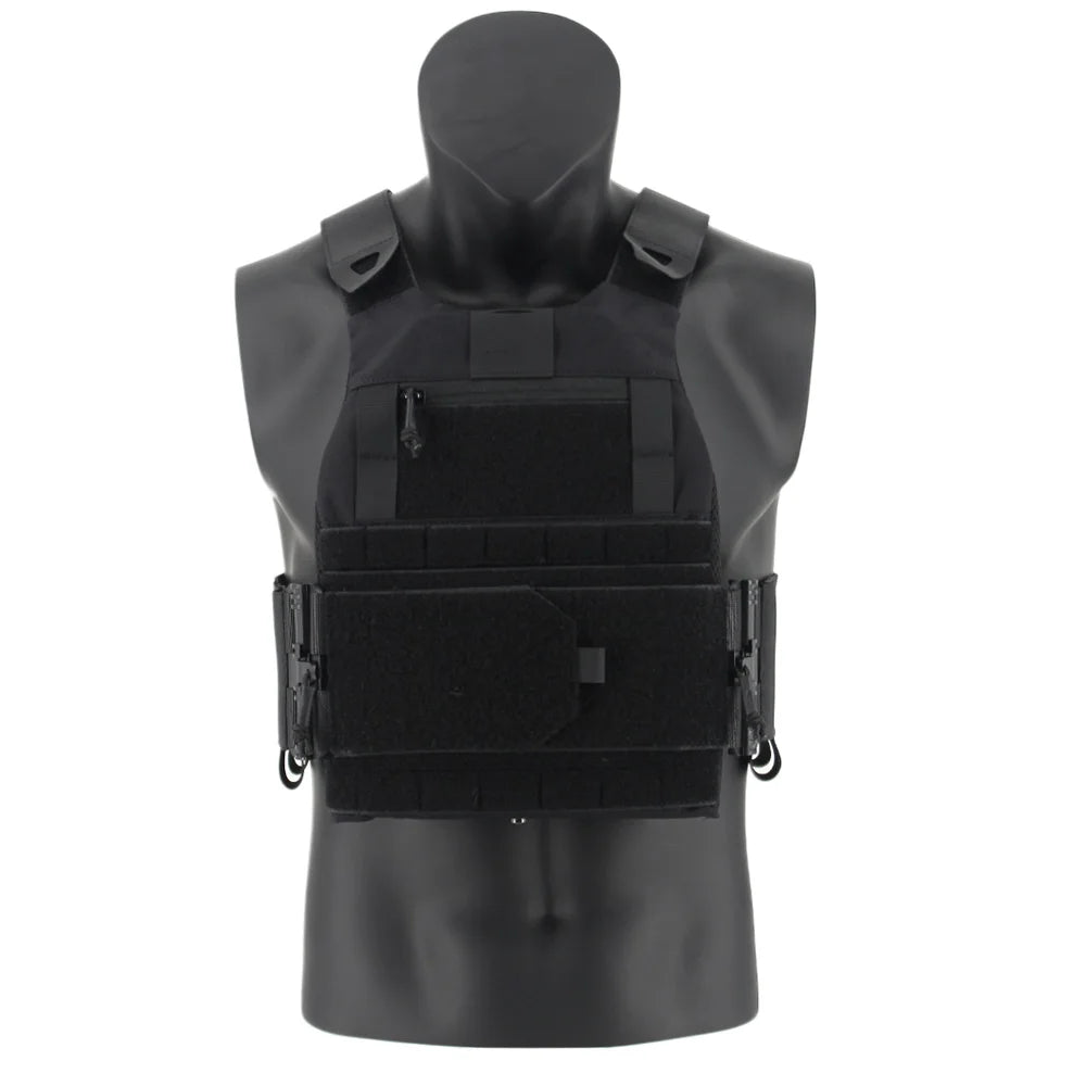 VULPO FCSK 2.0 Lightweight Tactical Vest – Quick Release Airsoft Combat Vest with Cummerbund