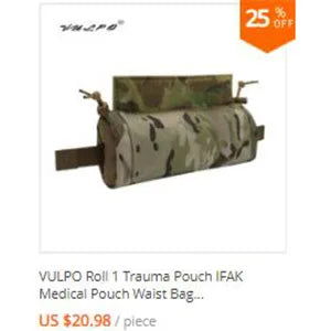 VULPO FCSK 2.0 Lightweight Tactical Vest – Quick Release Airsoft Combat Vest with Cummerbund