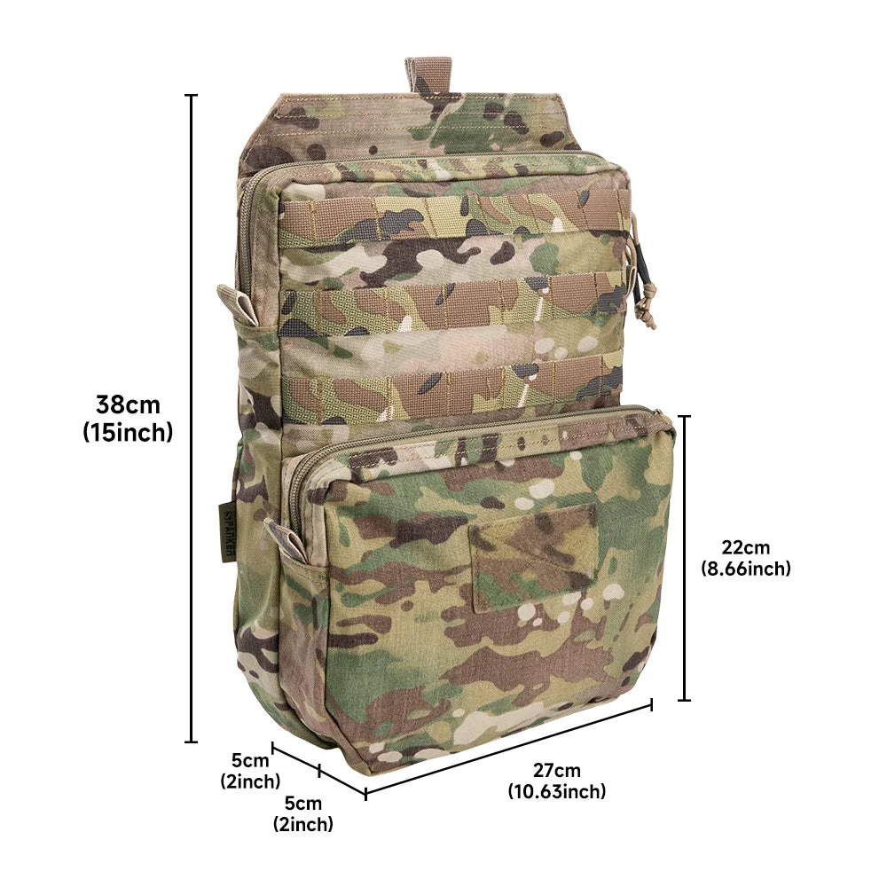 Tactical Hydration Bags Nylon Hydration Bag 3L for Hiking Cycling Hunting Backpack Not Included Water Bag