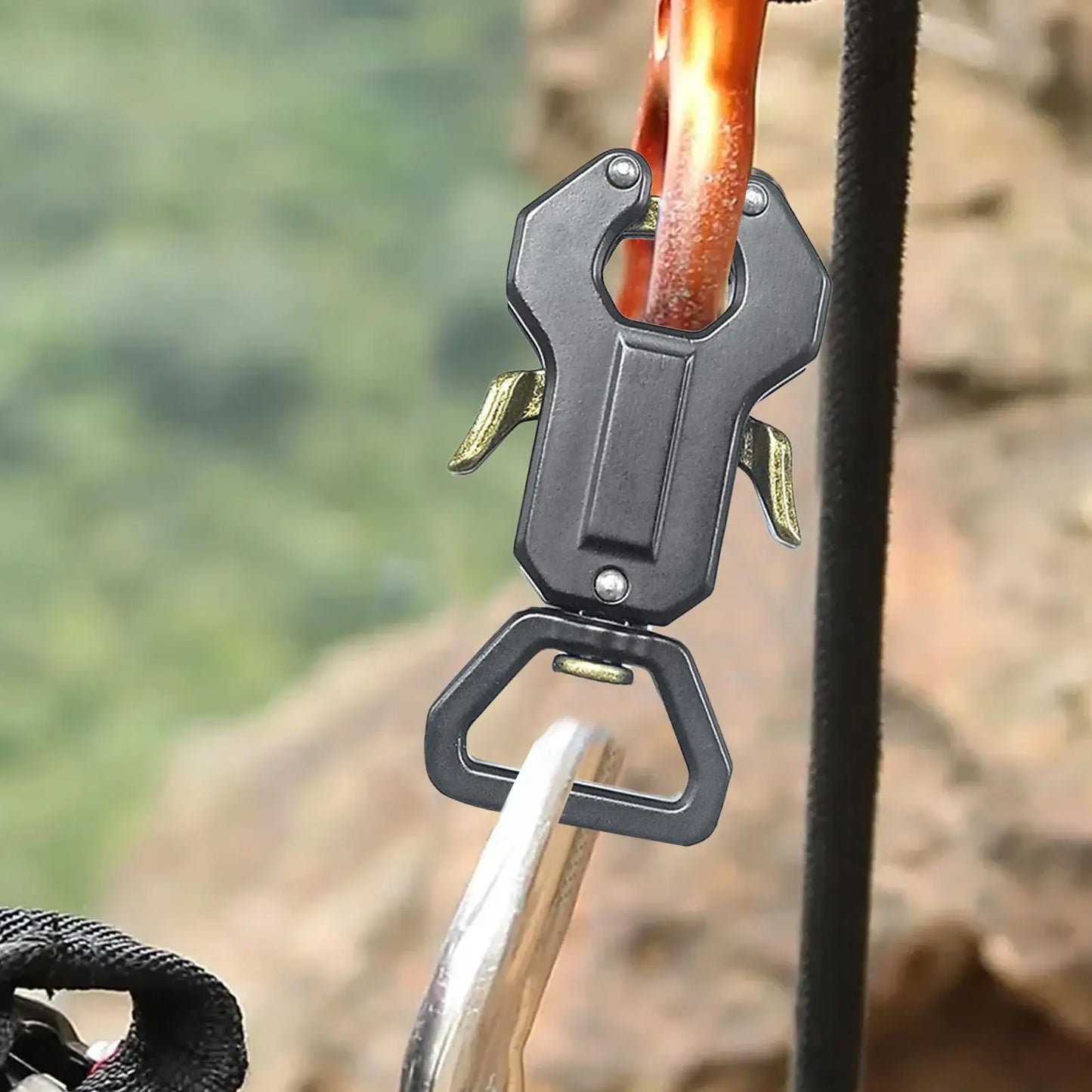 Quick Release Swivel Frog Clip Dog Leash Clasp – Metal Hardware Pet Buckle