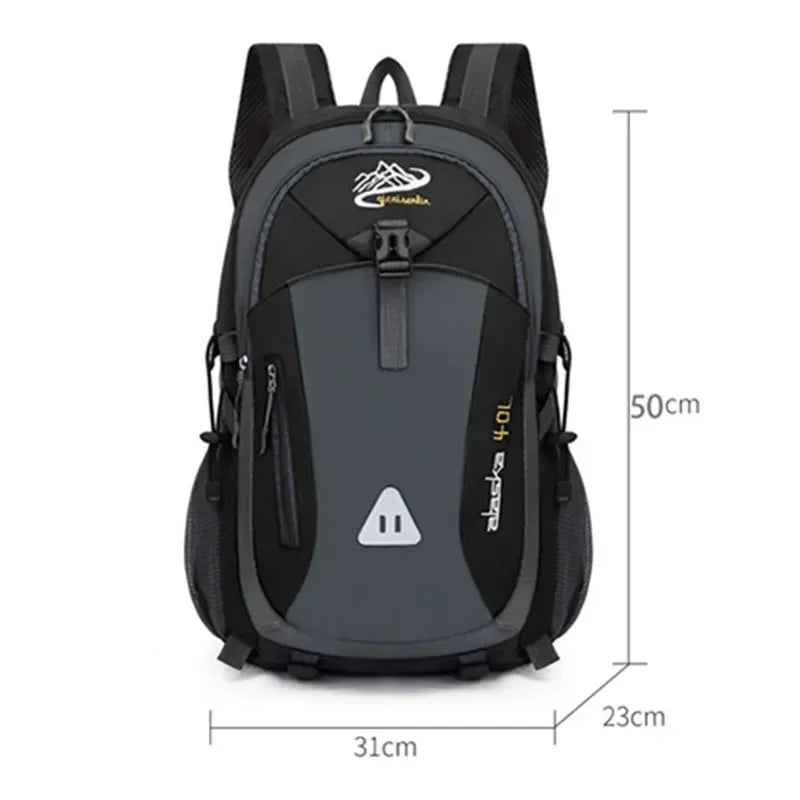 Large Capacity Outdoor Travel Backpack – Waterproof Camping Hiking Mountaineering Bag