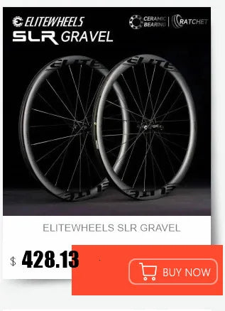 ELITEWHEELS ENT 2.0 Carbon Road Bike Wheelset – UCI Quality Disc Brake 700c