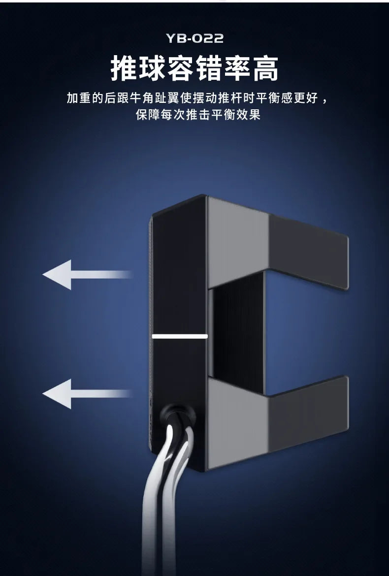 PGM Men Golf Putter Aviation Aluminum Series Putter Good Balance Effect And High Fault Tolerance Golf Clubs Golf Supplies