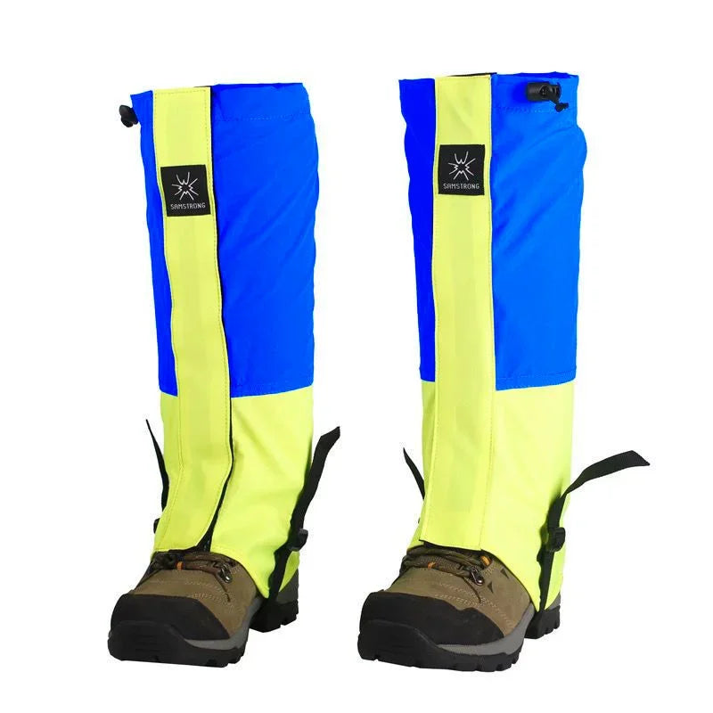 Waterproof Snow Sand Prevention Leg Gaiters Essential Protective Gear for Outdoor Mountaineering Skiing Desert Hiking Exploratio