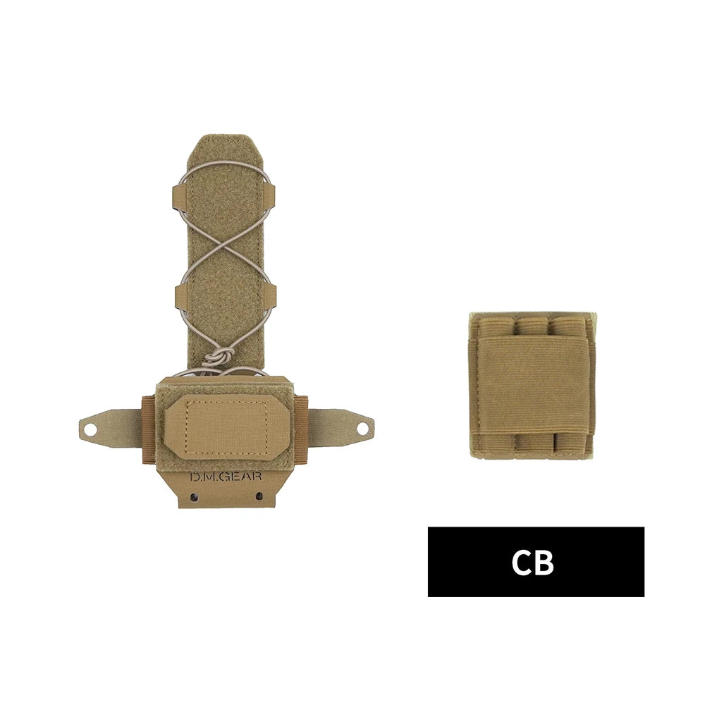 DMgear Tactical Helmet Counterweight Pouch MK1 MK2 – MOLLE Balance Weight Bag for Airsoft