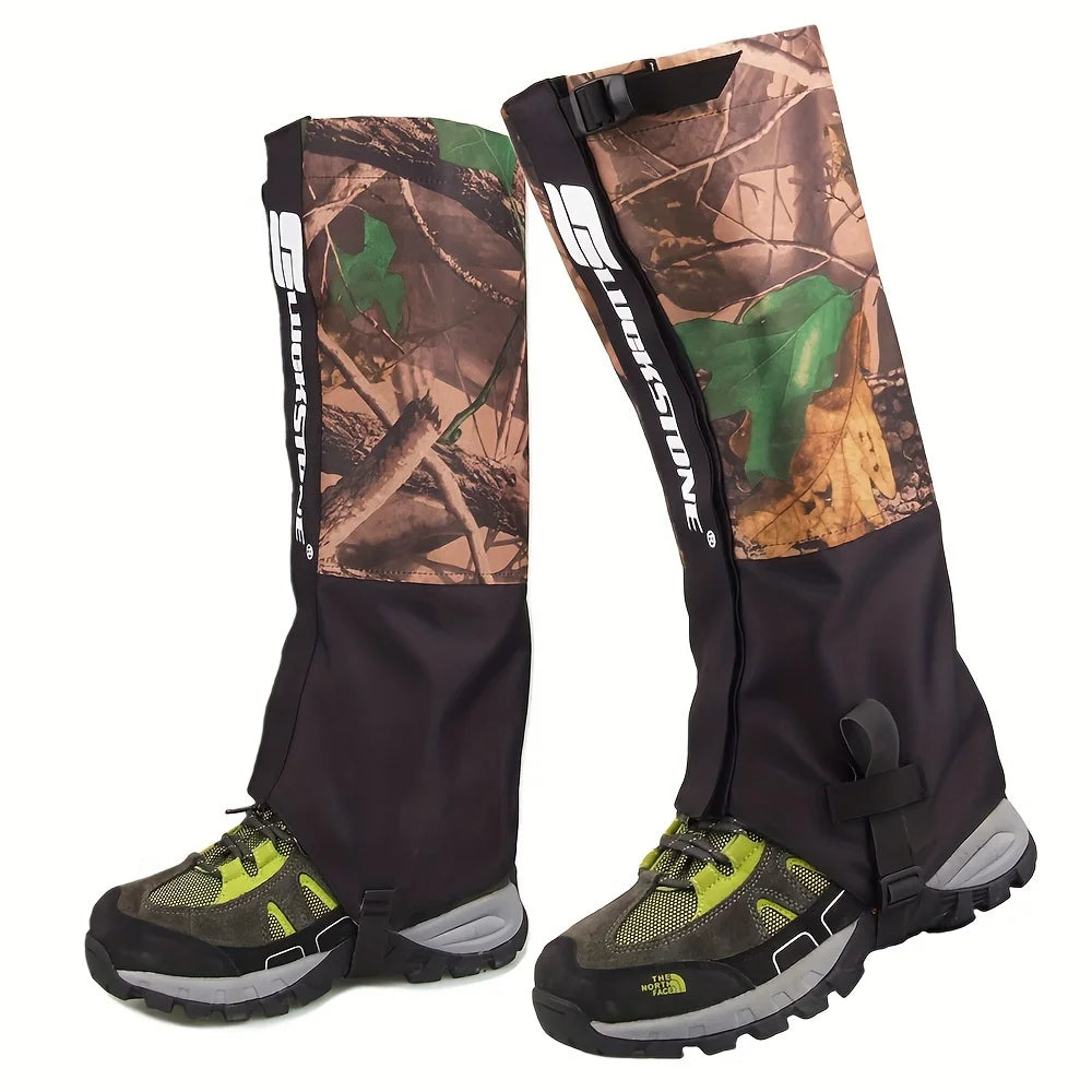 Waterproof Snow Sand Prevention Leg Gaiters Essential Protective Gear for Outdoor Mountaineering Skiing Desert Hiking Exploratio
