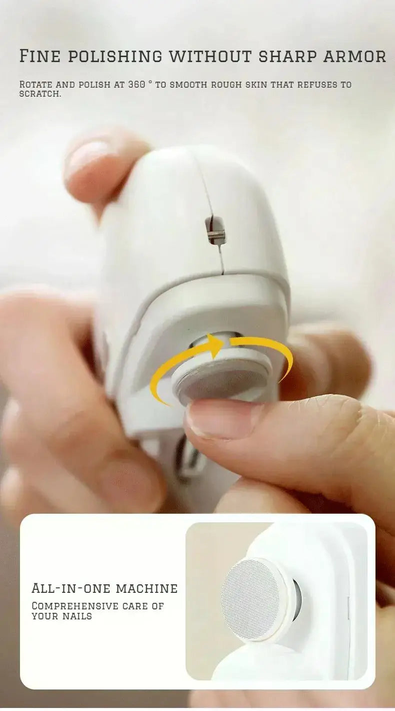 Electric Automatic Nail Clipper – Anti-Clip Manicure Tool for Adults