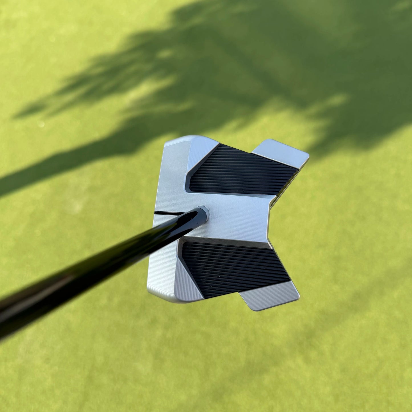 1pc ENCORE SPIRIT Low Torque Series Style Putter | 86.36 cm Right Hand with Matte Black Steel Shaft & PU Black White Grip | Hig