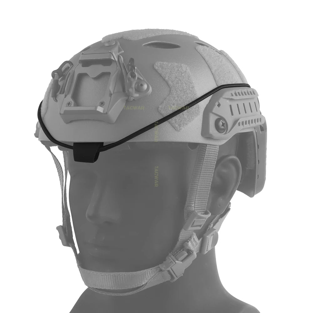 Universal Tactical Helmet Counterweight Pouch – Rear Battery Bag for Airsoft & Outdoor