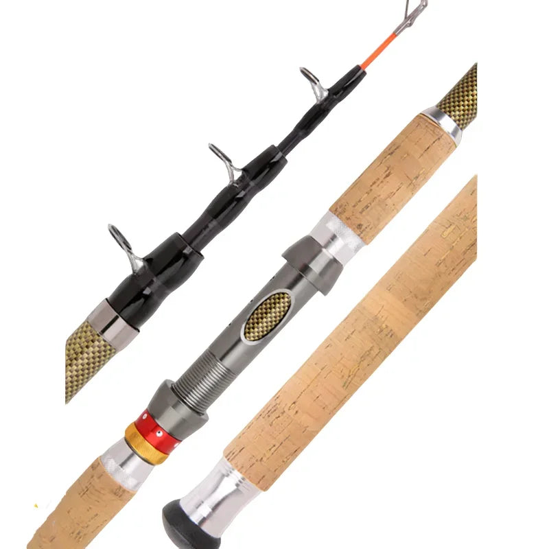 For Carp Fishing Rod Feeder Hard FRP Carbon Fiber Portable Durable Ultra Light Telescopic Travel Pole 1.8/2.1/3.0/3.6M
