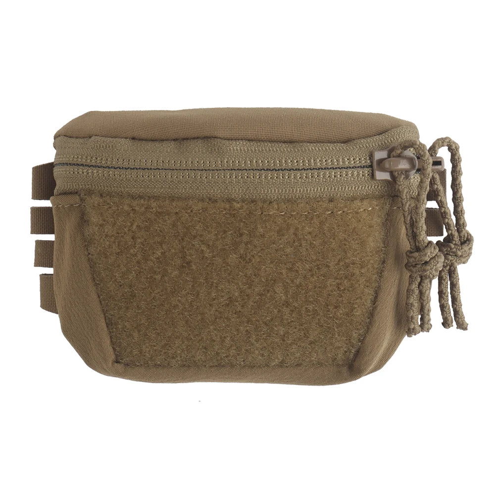 Universal Tactical Helmet Counterweight Pouch – Rear Battery Bag for Airsoft & Outdoor