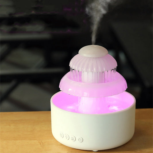 Rain Cloud Aroma Diffuser – LED Humidifier & Relaxing Night Lamp